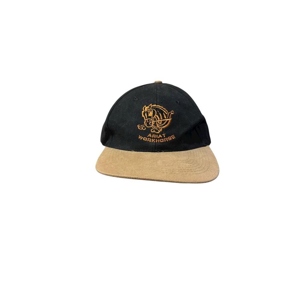 Ariat Workhorse Hat Strapback Adjustable Mens Cap Embroidered Get To Work